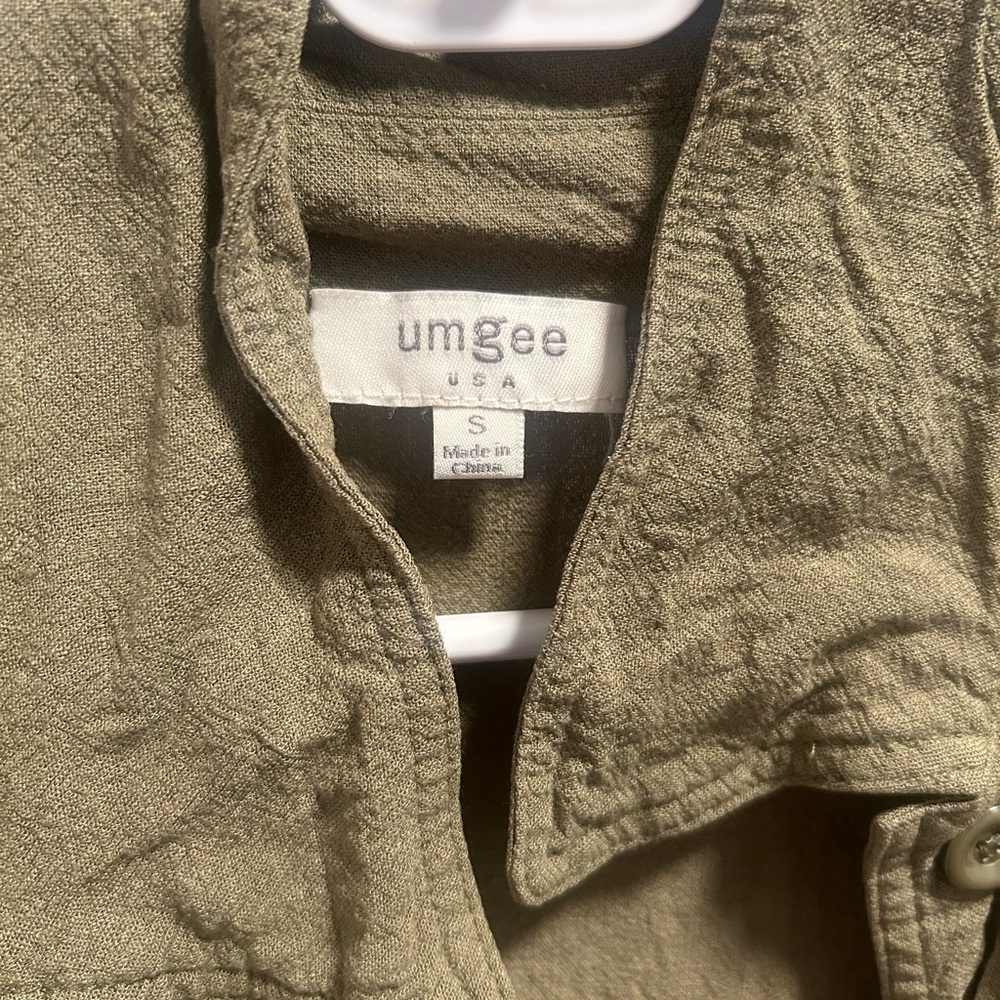 Umgee shacket size S